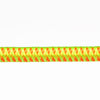 5 32 bungee shock cord neon yellow w neon stripes very closeup