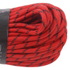 1100 Paracord Red w Black Tracer Closeup