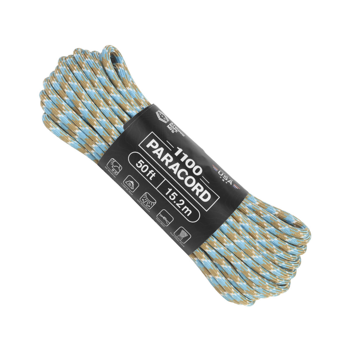 1100 Paracord Beach Vibes 50ft