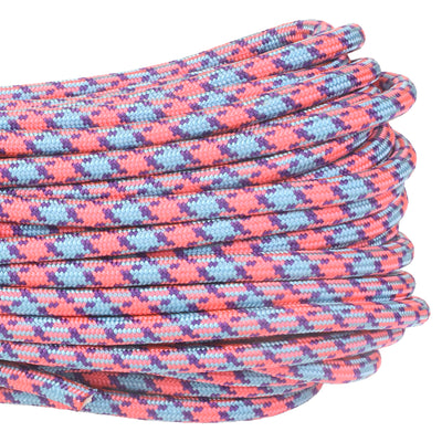 1100 Paracord Cotton Candy Closeup