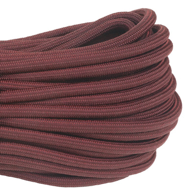 1100 paracord Maroon Closeup