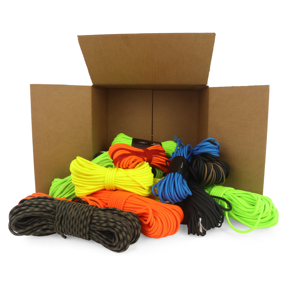 1100 Paracord 20Lb Mystery Box Pile
