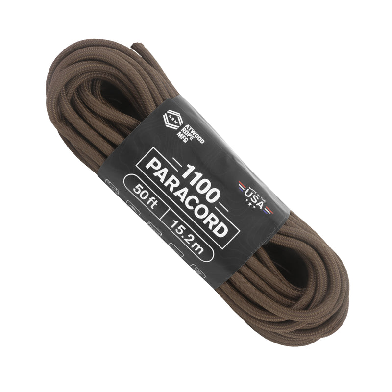 1100 Paracord brown 50ft