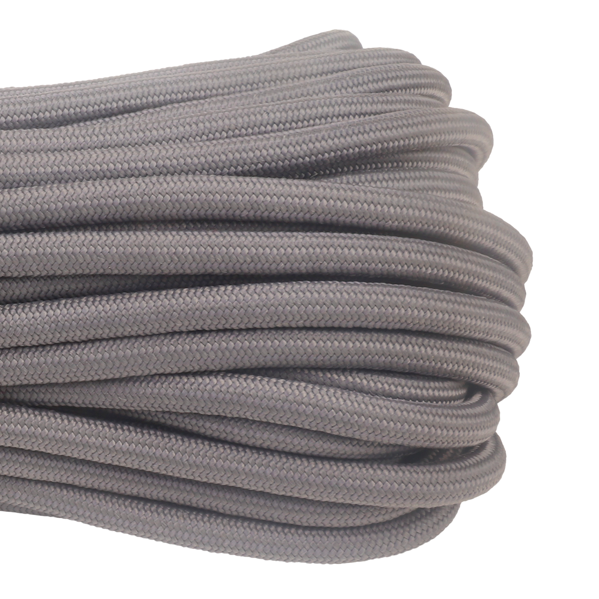 1100 Paracord Graphite 100ft Closeup Web Ready