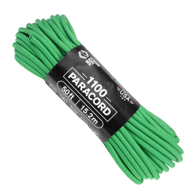 1100 Paracord Green 50ft Web Ready