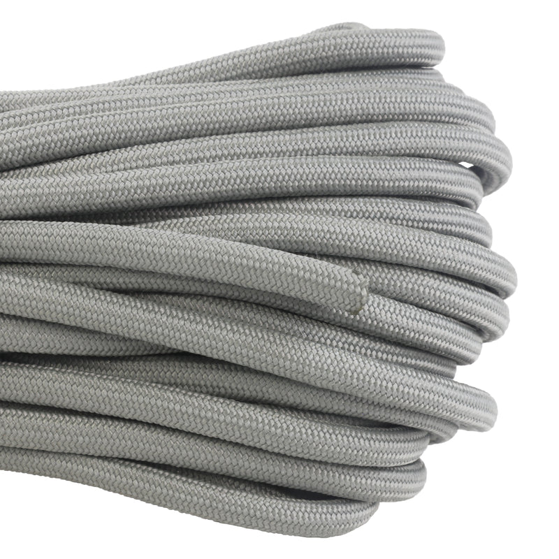 1100 Paracord Grey Closeup 100ft