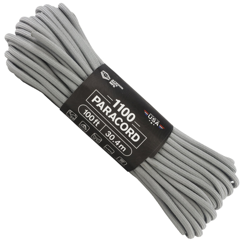 1100 Paracord Grey 100ft