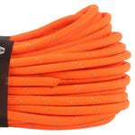 1100 Paracord Neon Orange Reflective closeup