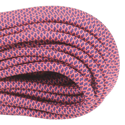 1100 paracord Pink w/ Purple & Navy diamonds closeup
