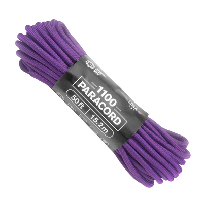 1100 Paracord Purple 50ft Web Ready