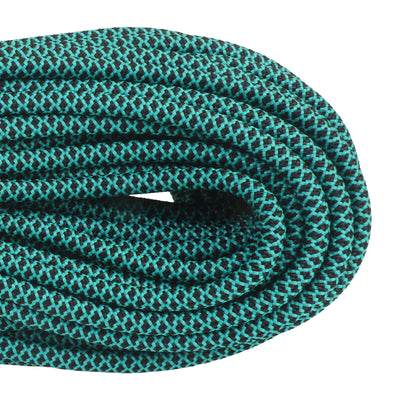 1100 Paracord Teal with black diamonds closeup