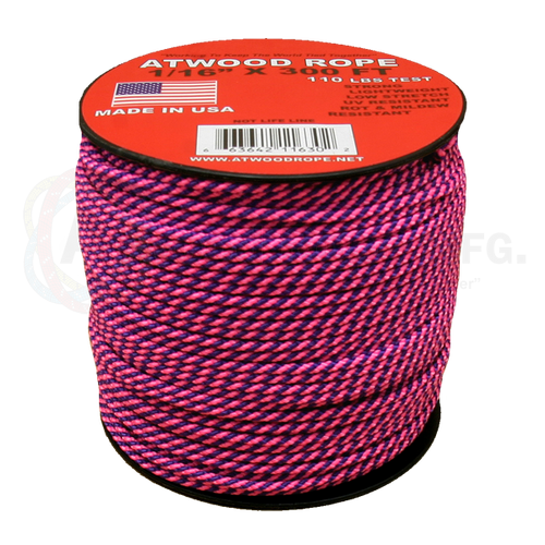 1 16 purple hot pink stripes 300ft 