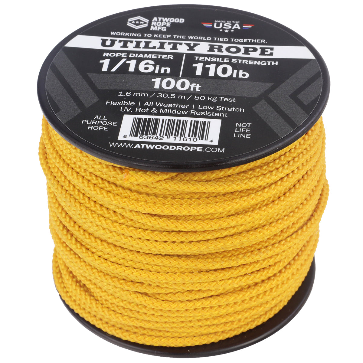 1/16 - Airforce Gold – Atwood Rope MFG
