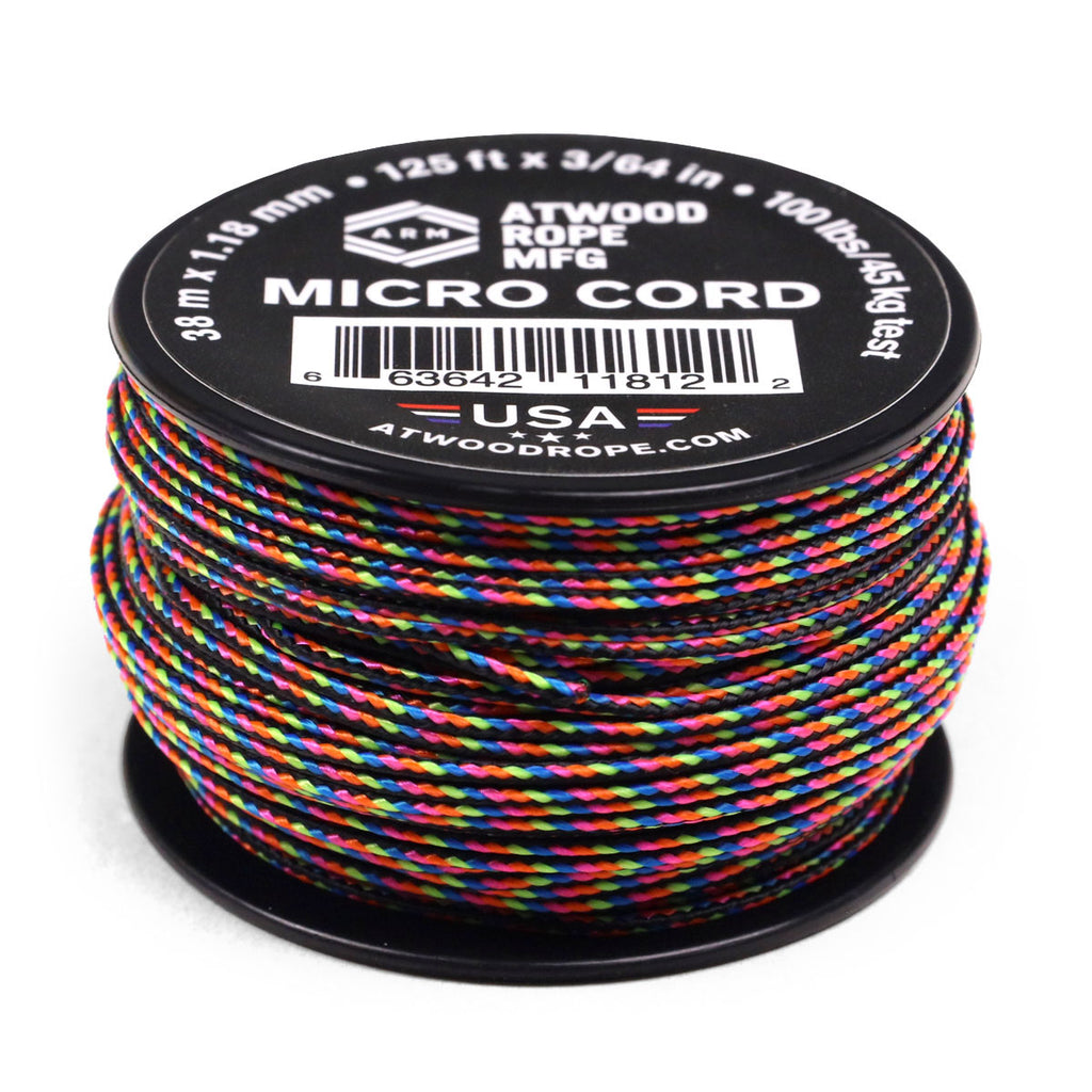 1.18mm Micro Cord - Dark Stripes