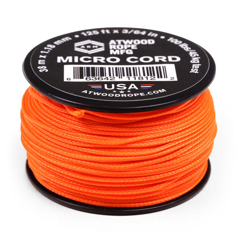 Neon Orange Micro Cord