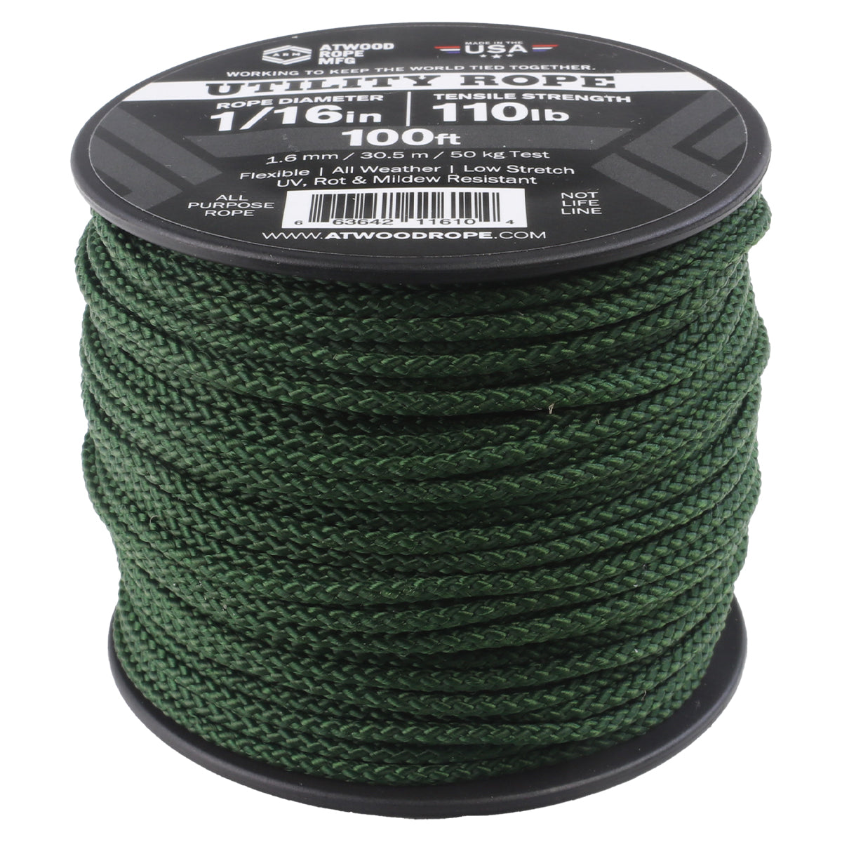 1/16 - Evergreen – Atwood Rope MFG