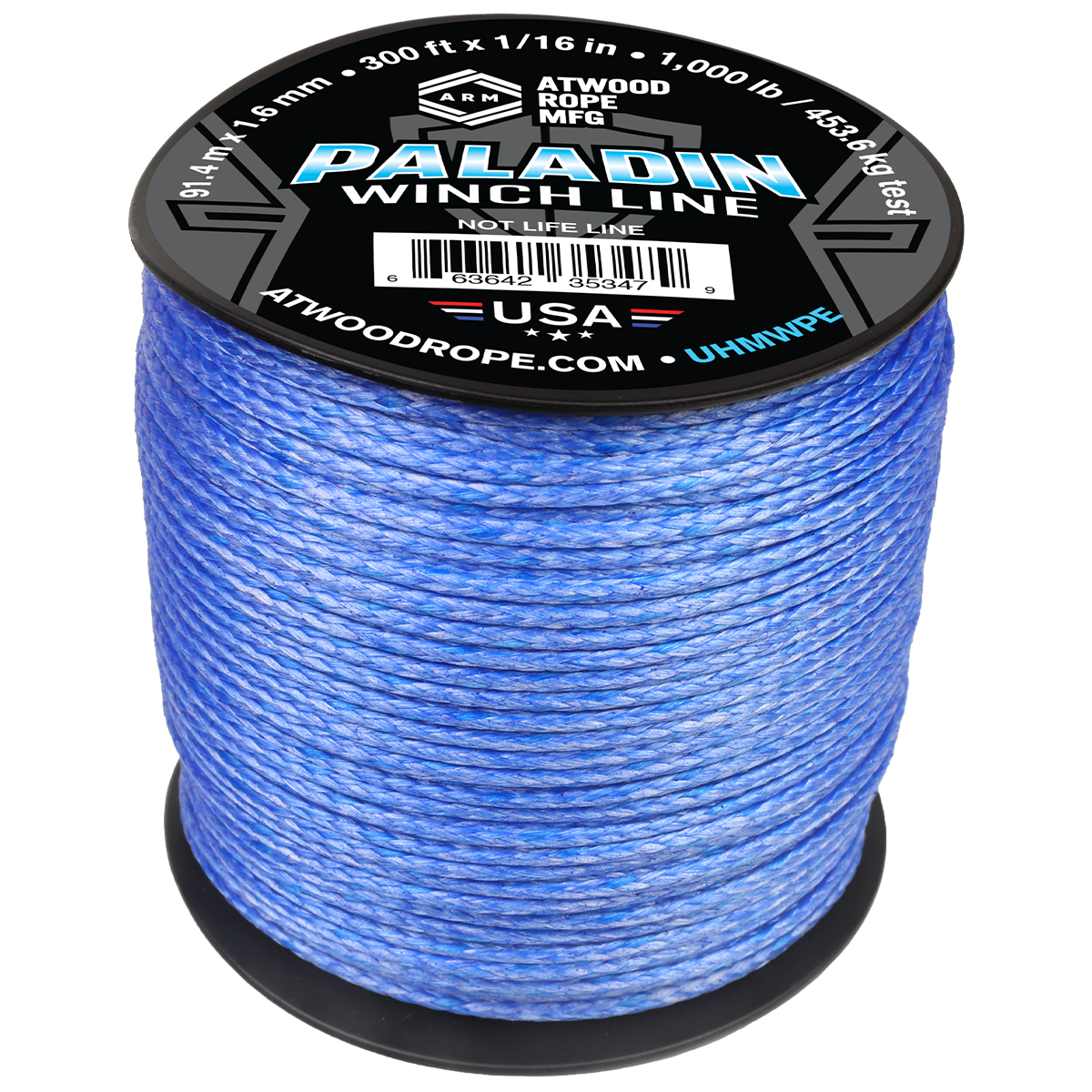 1 16 Paladin Winchline Blue 300ft