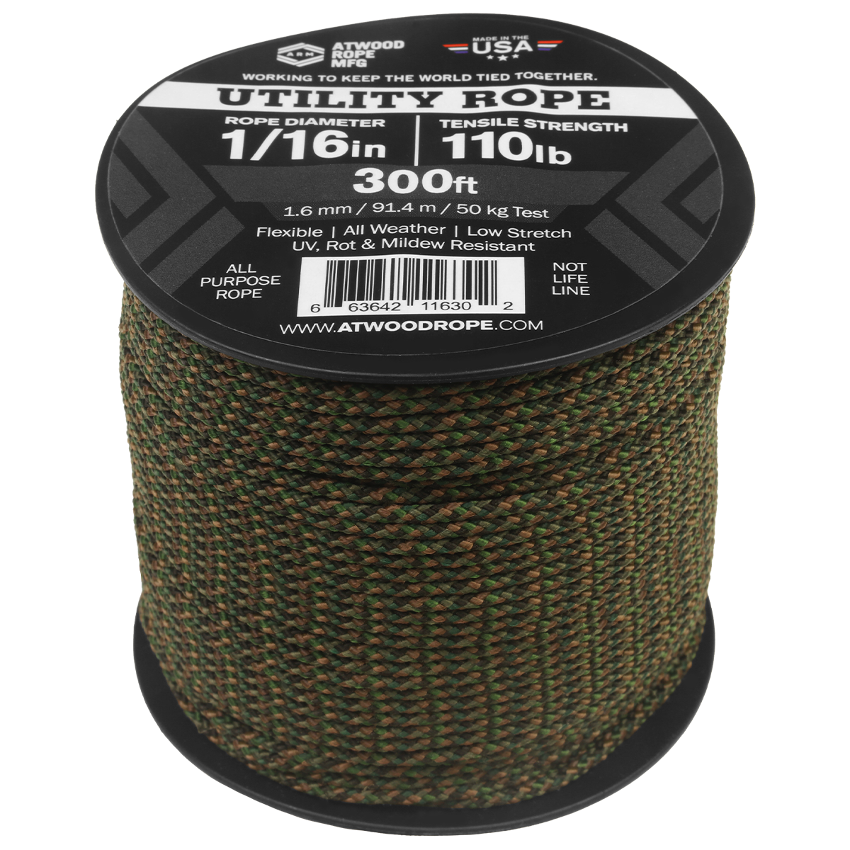 1 16 Woodsman Camo 300ft