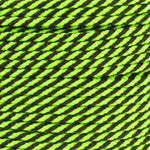 1 16 Black & Lime Stripes Spirals Closeup