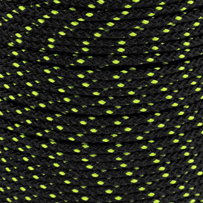 1 16 Black with neon green tracer Closeup