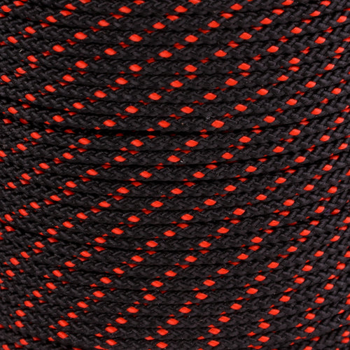 1 16 Black with red tracer closeup