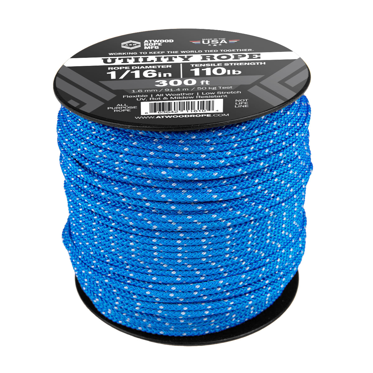 1 16 Carolina Blue with white tracer