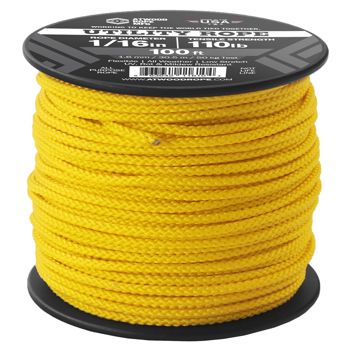 1/16 - Golden Yellow – Atwood Rope MFG