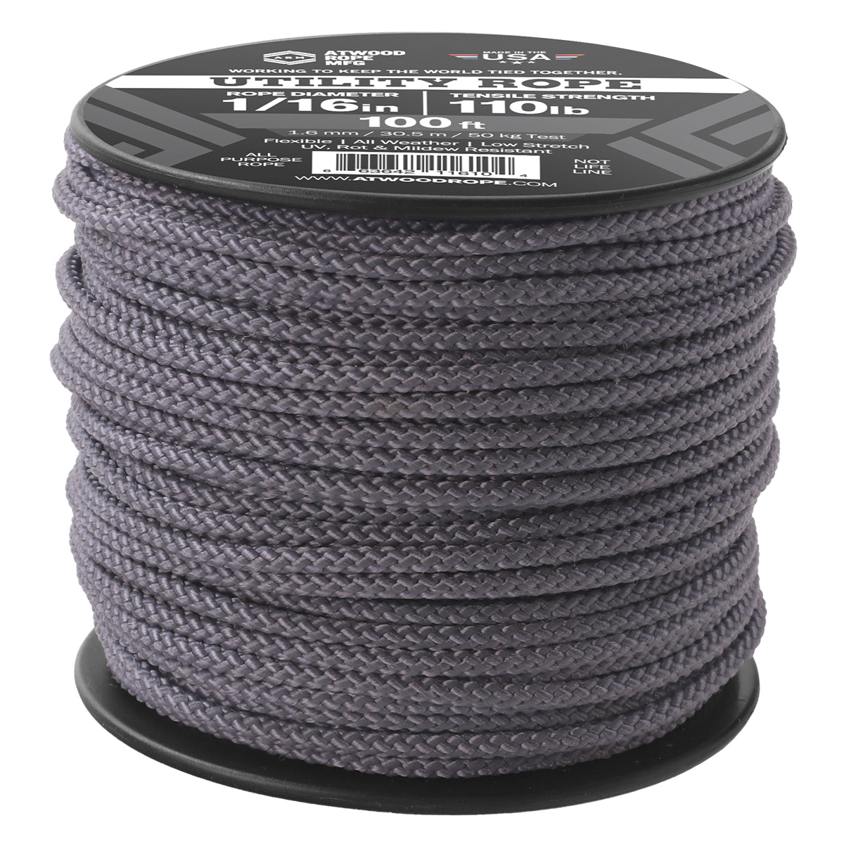 1/16 - Graphite – Atwood Rope MFG