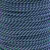 1 16 Green & Purple Spirals Closeup