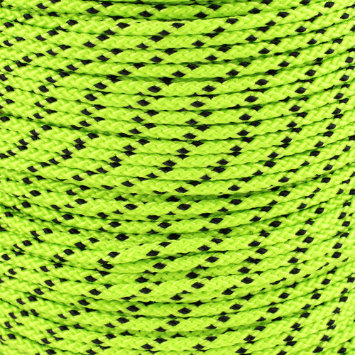  1 16 Neon Green with Black Tracer Closeup