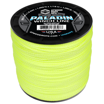 1 16 Paladin Winch Line 1000ft Web Ready