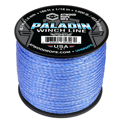 1 16 Paladin Winch Line 160ft Web Ready