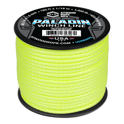 1 16 Paladin Winch Line 160ft Web Ready