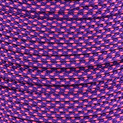 1 16 Purple with Pink Dots Closeup