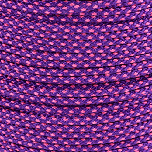 1 16 Purple with Pink Dots Closeup