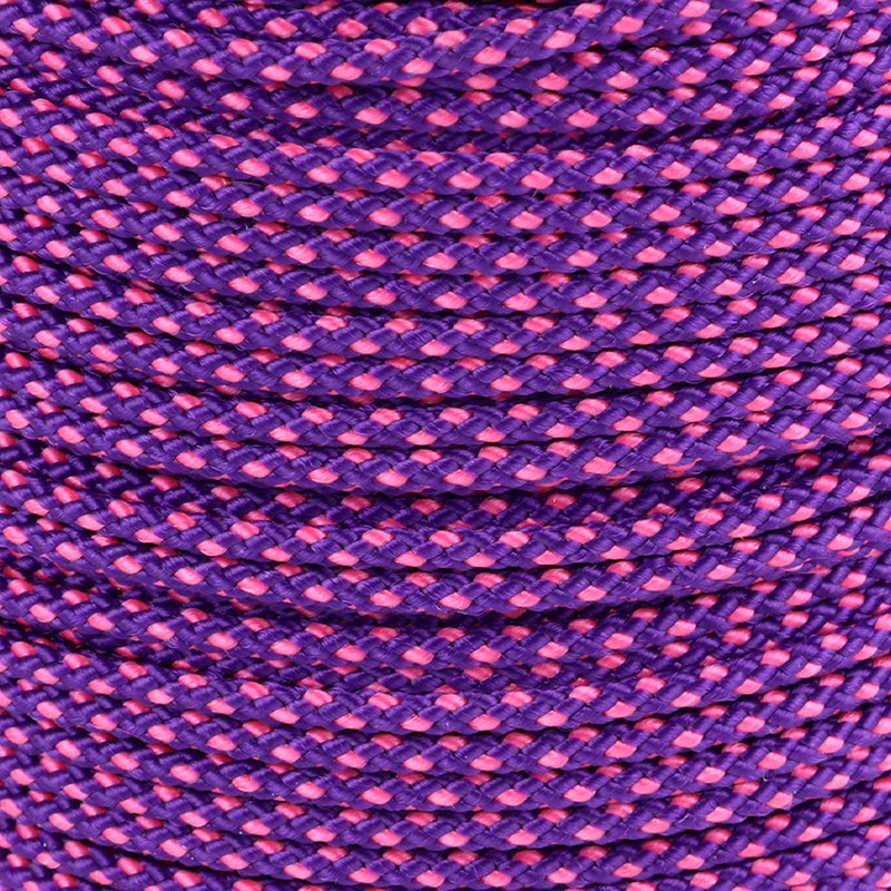 1 16 Purple with Pink Dots Closeup