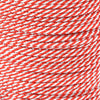 1 16 Red & White Spirals Closeup