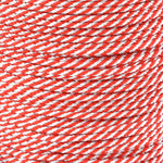 1 16 Red & White Spirals Closeup