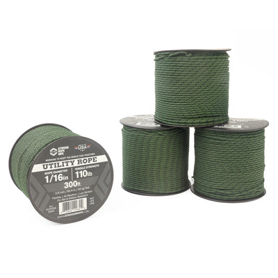 1 16 Utility Rope 300ft Camo Closeup