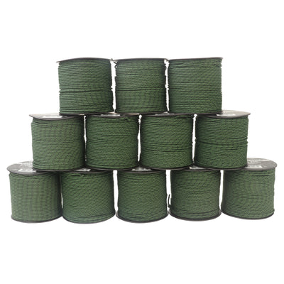 1 16 Utility Rope 300ft Camo Stack of spools