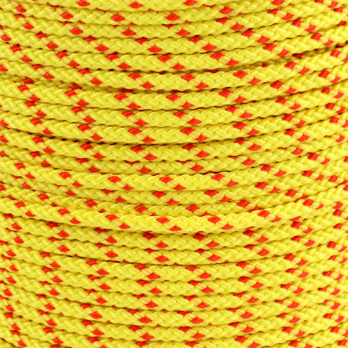 1 16 Yellow with Red Tracer Closeup