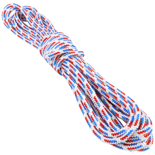1 2 Arbor 16 Strand White w red & blue tracer Justice Main