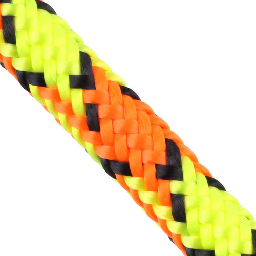 1 2 Arborist Neon Yellow and Neon Orange with Black Tracer Safety Flare