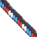 Black with red and white and blue ultra close continential
