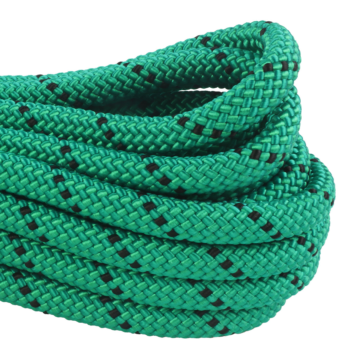 1 2 Green w Black Tracer 50ft Closeup