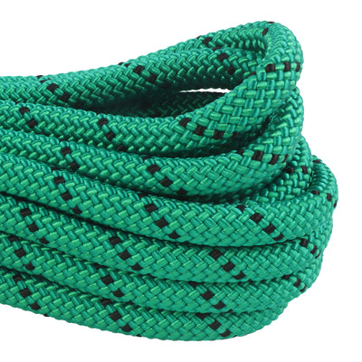 1 2 Green w Black Tracer 50ft Closeup