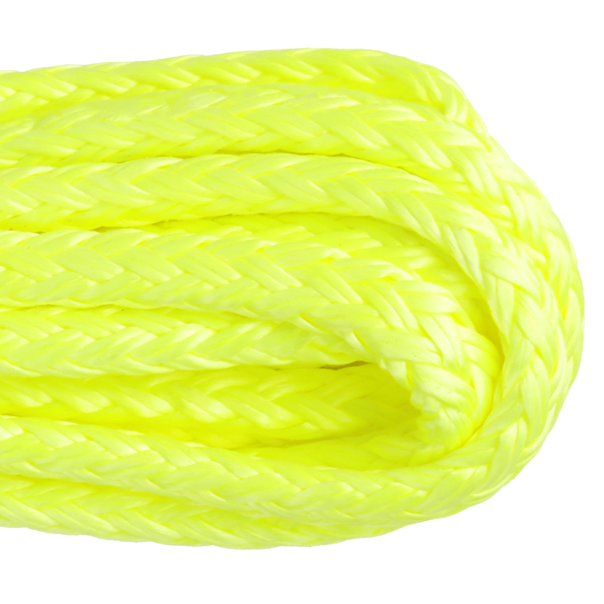 1 2 Paladin Winch Line Neon Yellow Closeup
