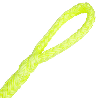 1 2 Paladin Winch Line Neon Yellow splice
