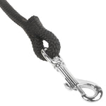 1 2 Rope Leash Black Closeup