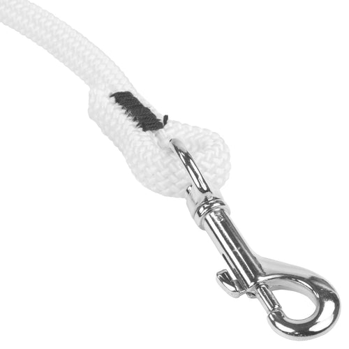 1 2 Rope Leash White Closeup
